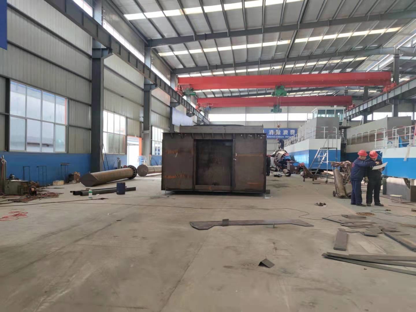 Self Propeller Amphibious Dredging Machine sand dredger worked in land and water