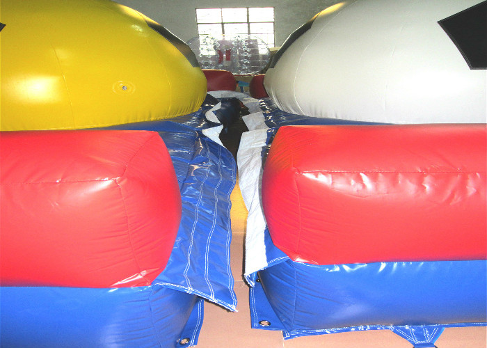 Big Ball Inflatable Sports Games Football Childrens Bouncy Castle 17 X 6.3 X 4.3m