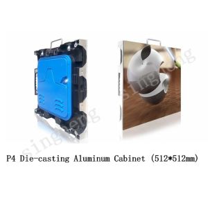 P4 Indoor Full Color Rental LED Display 1R1G1B Pixel Configuration Easy To
