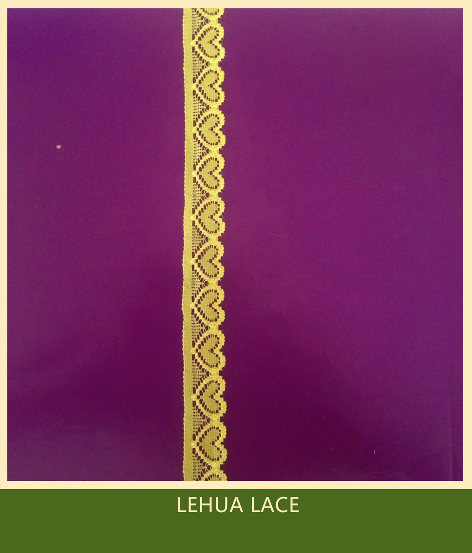Hot Selling and nice quality Nylon Spandex Stretchy Brazil Lace from China