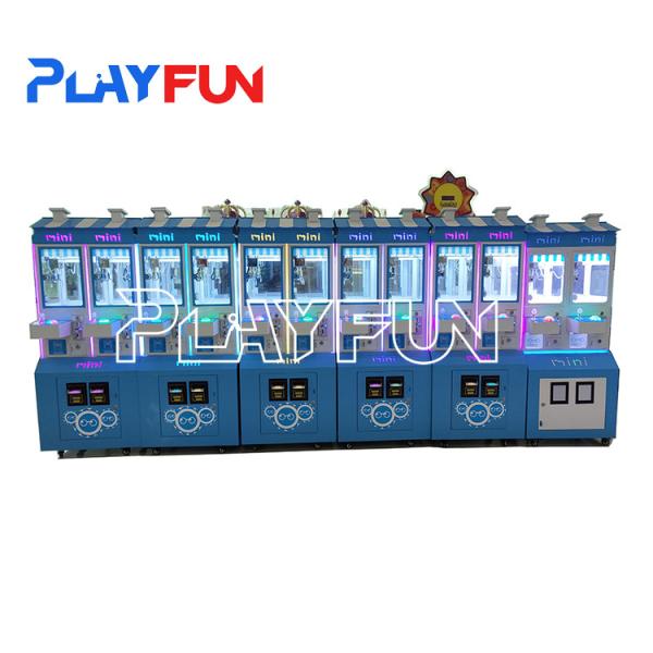Playfun 2 players mini claw machine couple crane claw dolls machines gift