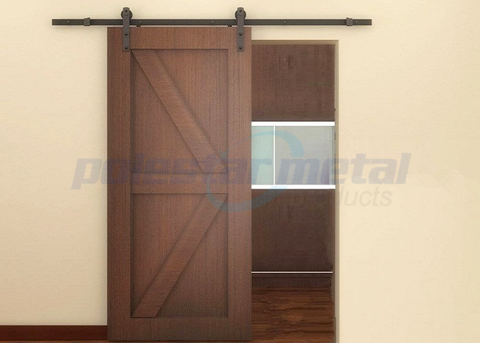 2000mm Decorative Door Hardware Stainless Steel Sliding Barn Wood Door Hardware
