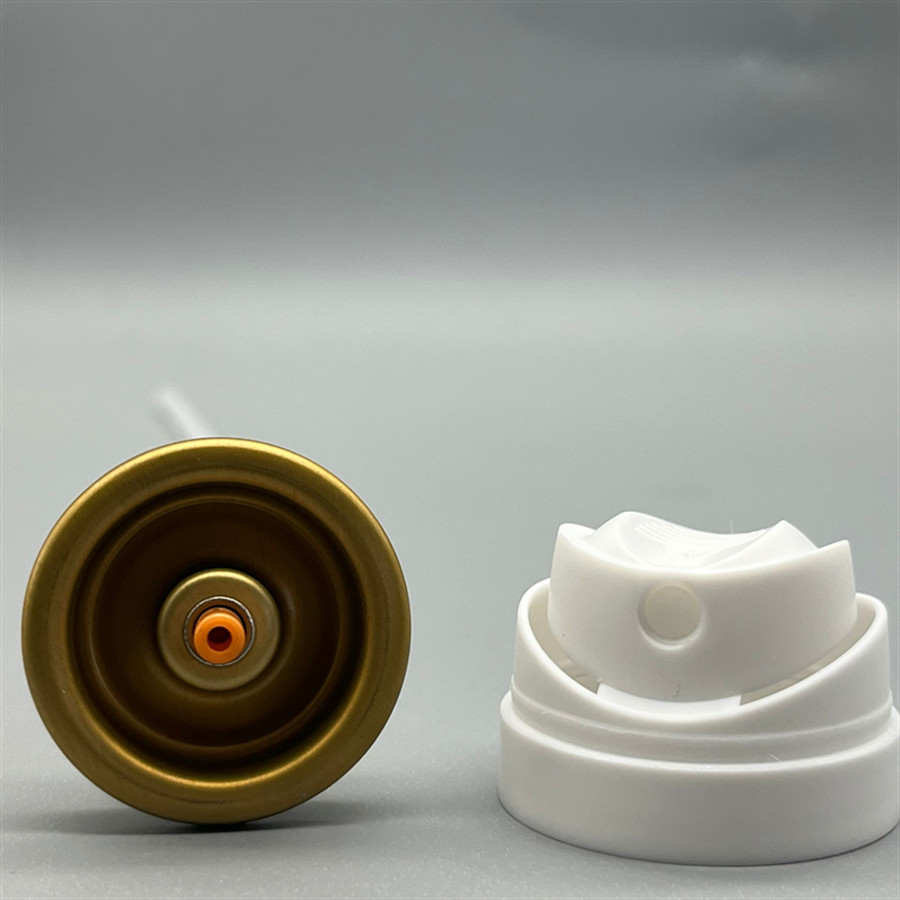 Luxury Gold-Plated Deodorant Body Spray Valve for Premium Fragrance Lines with Silky Mist Technology
