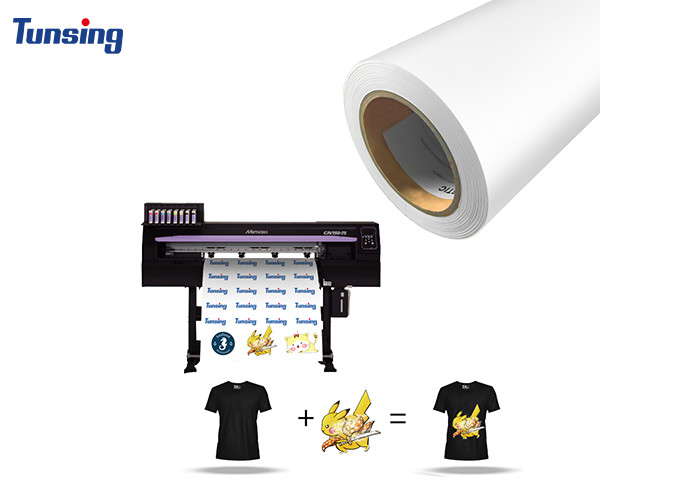 White Eco Solvent Heat Transfer Vinyl Printable Pu For Fabric Textile