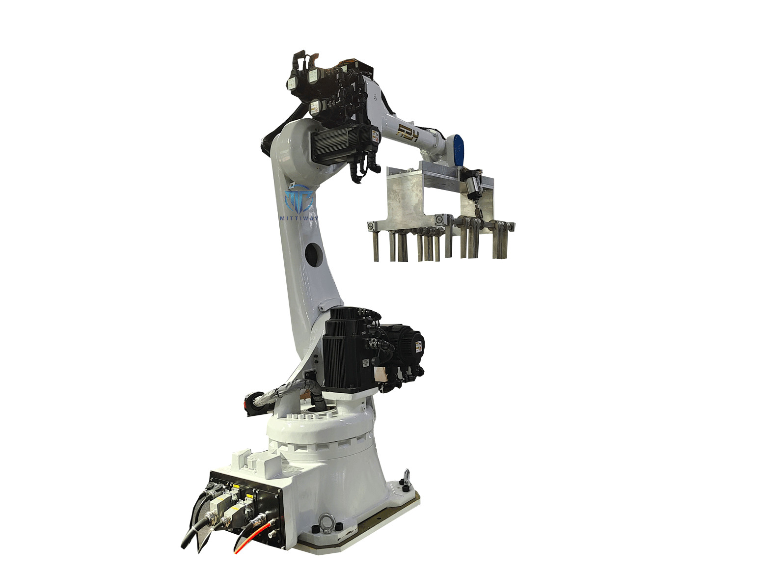  Heavy Duty Robotic Arm Palletizer Automatic Case Palletizer Manufactures