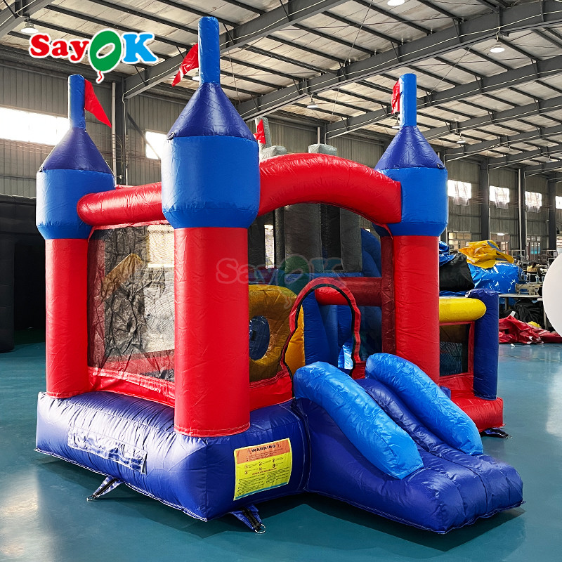 PVC Tarpaulin Commercial Bounce House Inflatables Bouncing Castle For Kid