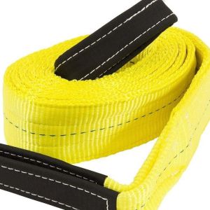  240mm Single Layer Polyester Webbing Sling Lightweight Softness Manufactures