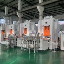 China Aluminum Foil Container Machine With 3 Lines Stacker T63 3 Cavity Pan Making Machine on sale