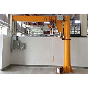 China Workshop Floor Mounted Jib Crane 3 Ton Rated Loading Capacity 8m/min Lifting Speed on sale
