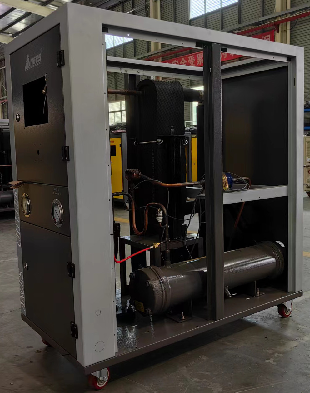 10hp Small Portable Water Chiller Units Closed Loop R410a Refrigerant
