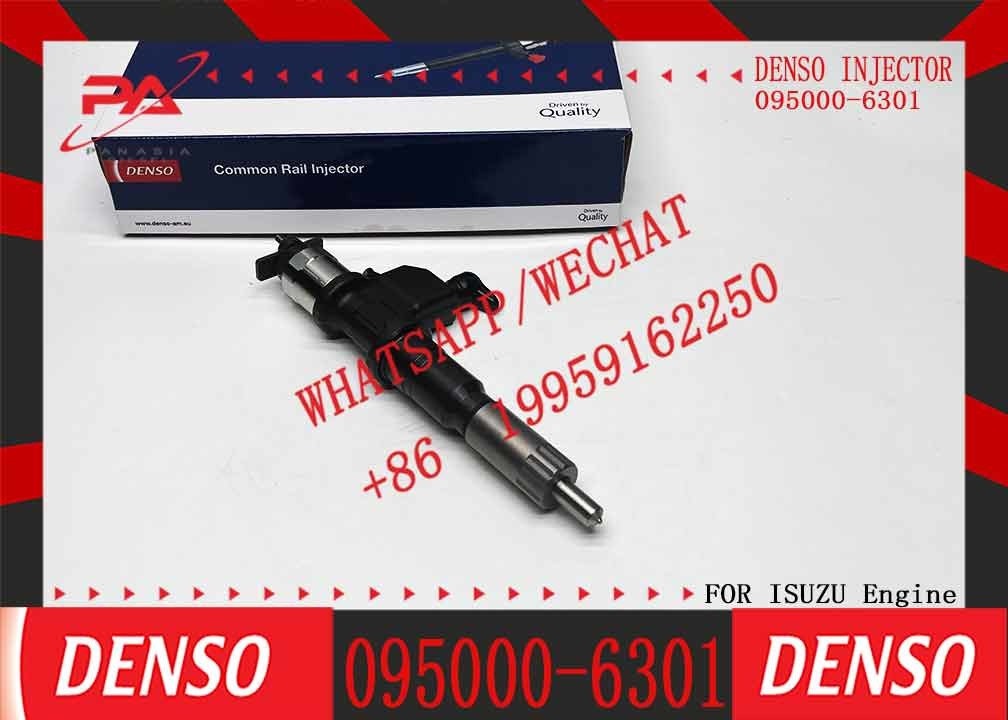 6WG1 Excavator Diesel Engine Injector 095000-6301 095000-6300 0950006300 1-15300436-1 Injector