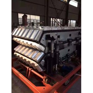  10 Tons Capacity PVC Roof Tile Line with Multilayer Board Layers and 380V/50Hz Power Supply Manufactures