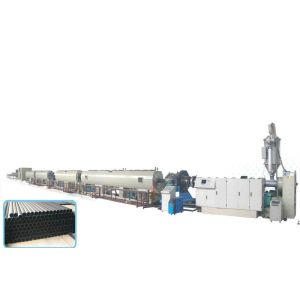 China HDPE Drain Pipe Extrusion Line , Single Screw Extrusion Machine on sale