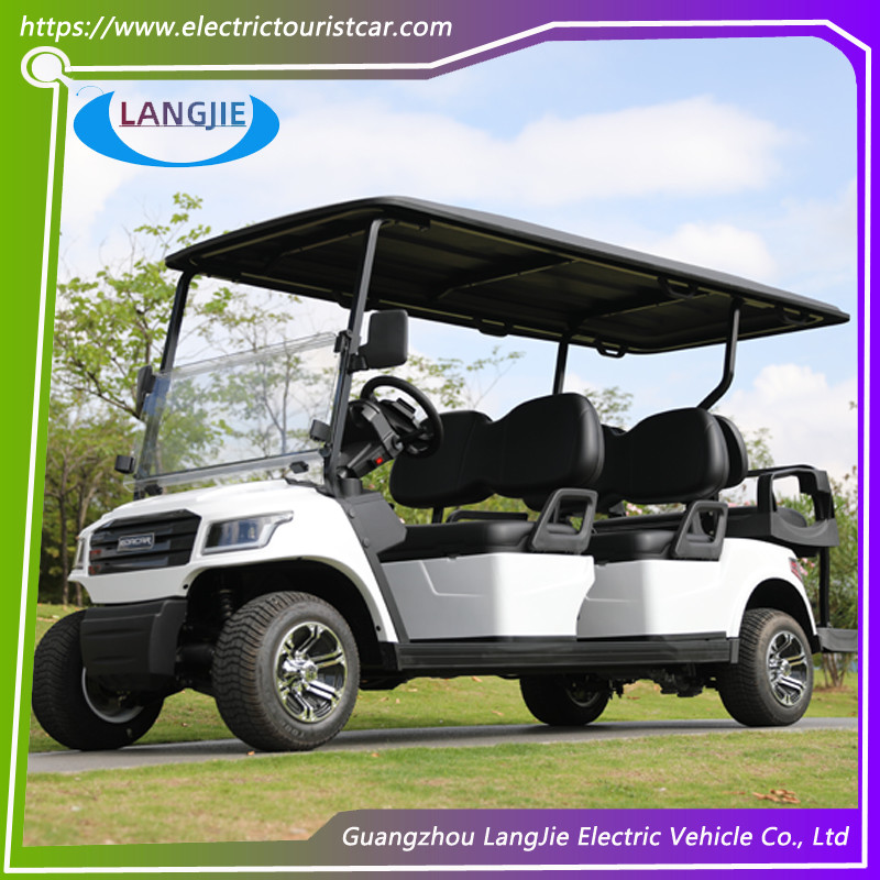 Club Car 6 Passenger Golf Cart With Dry Battery Electric Car Golf Cart For Multi 8v*6pcs