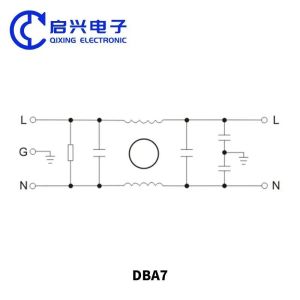 DBA7 150A 200A motor driver emi filter EMC filter 100A 150a for inverter emi