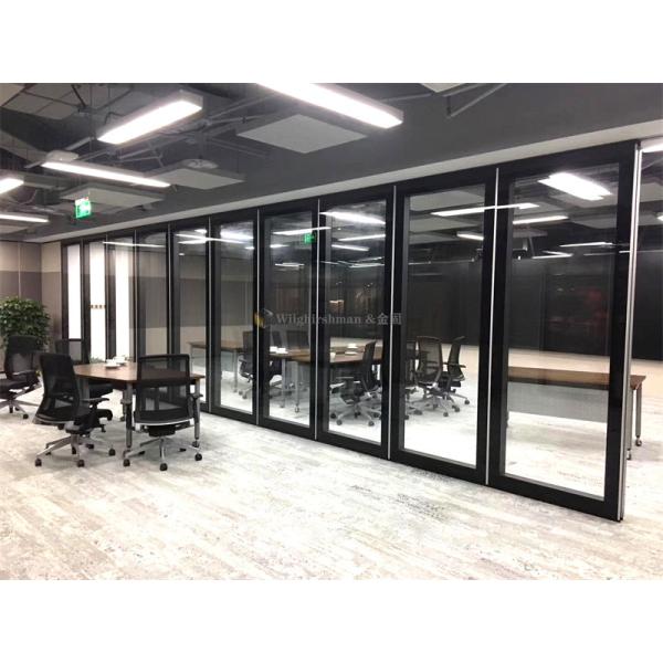 Quality Lightweight Movable Glass Partition Walls Systems Customization for sale