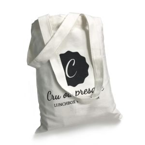 Screen Printing Plain Handle 8oz Canvas Tote Bag