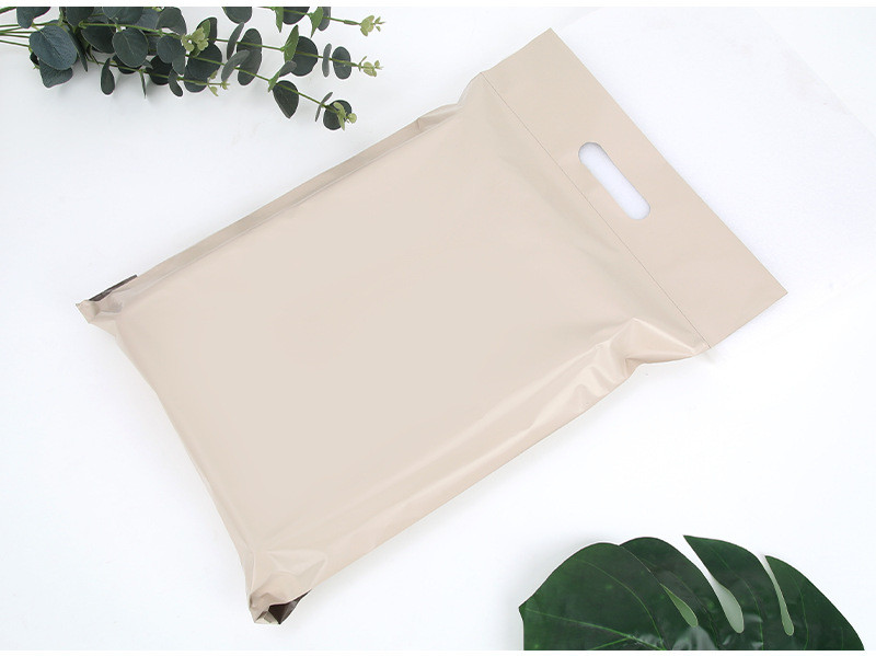 Express Packaging Milk Tea Poly Printed Mailing Bags 12 Silk 14 Silk