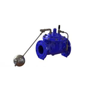 China Stainless Steel Float Control Valve Ductile Iron Blue Epoxy Coated on sale