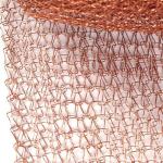 Customized Copper Rodent Mesh Knitting 15m Aperture For Slugs