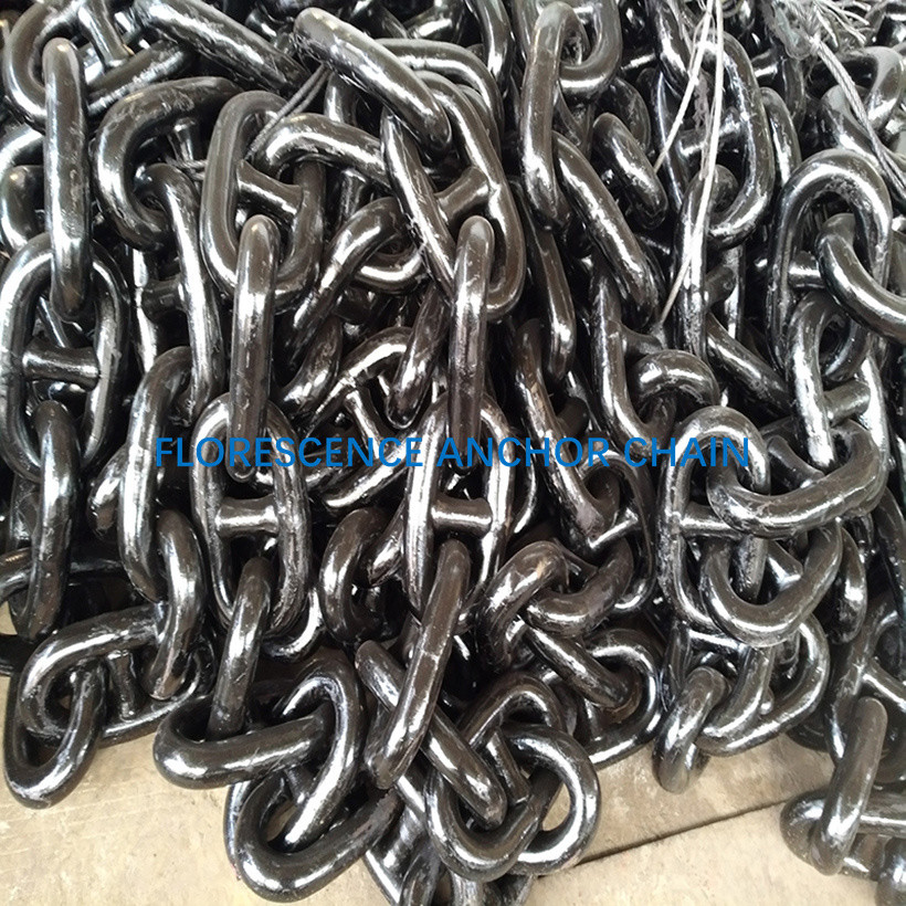 HDG Mooring Chain Short Link Anchor Chain Welded Link Chain stud link chain