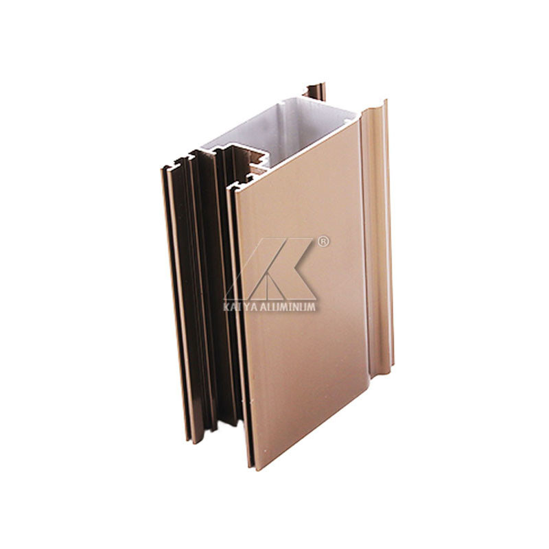 Track Sliding Aluminum Window Extrusion Profiles T8 PVDF Finish