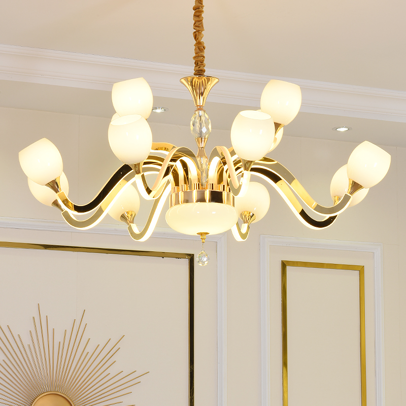Modern flower led chandelier lighting Fixtures for home (WH-LC-09)