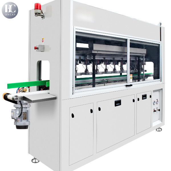Quality Linear Chemical Can Leak Tester 20cpm 1L 5L Automatic Pressure Tester for sale
