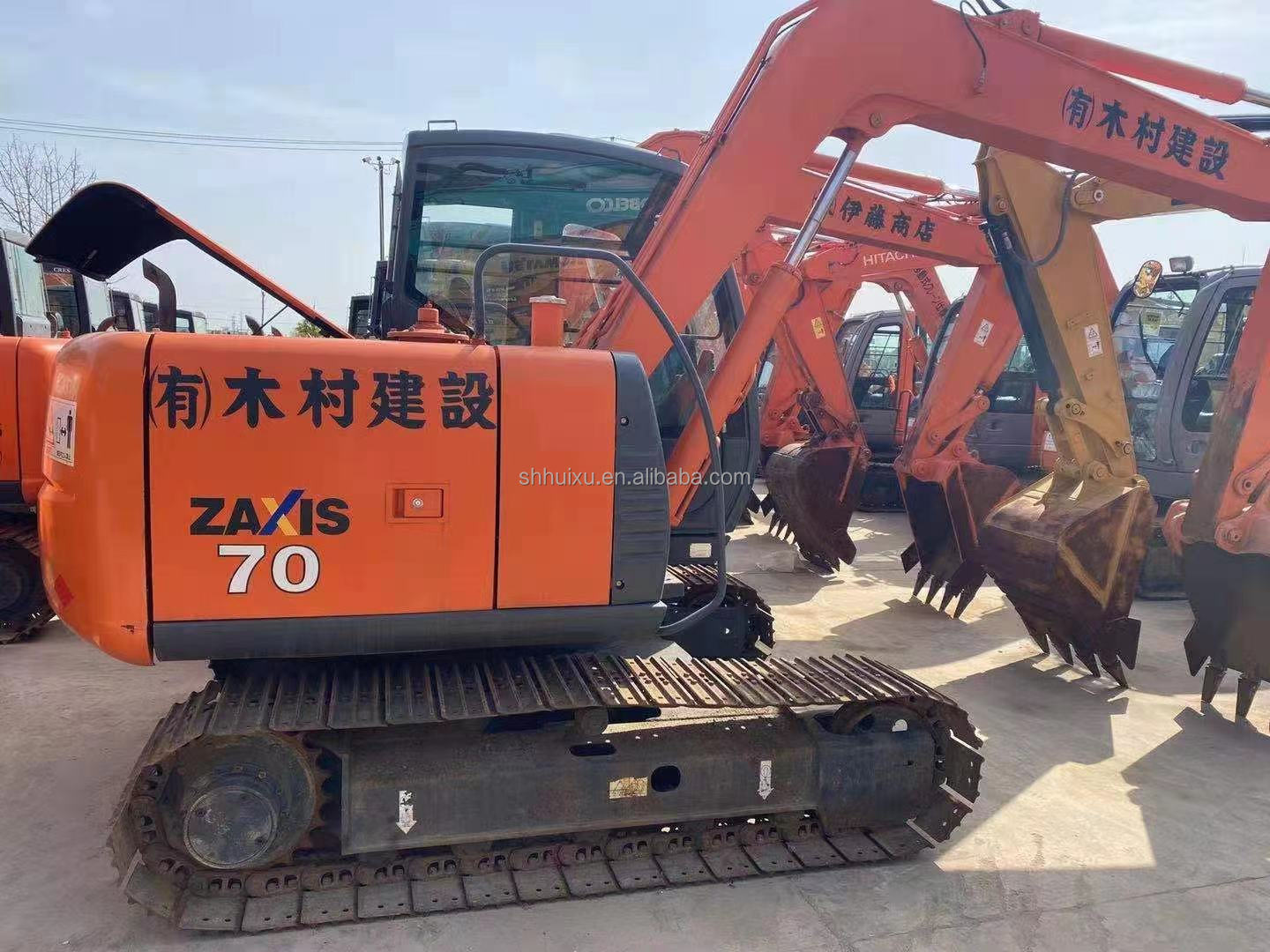 Hitachi hot sale High quality Hitachi ZX70 second hand hydraulic crawler excavator/Used mini digger Hitachi ZX70 Cheap price