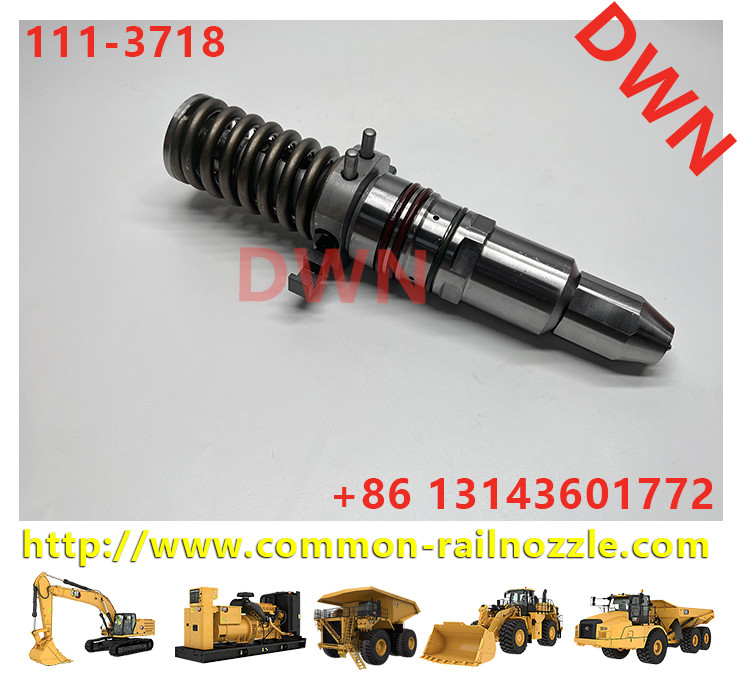 C-A-Terpiller Common Rail Fuel Injector 111-3718 1113718 0R-8338 0R8338 Excavator For 3508/3512/3516 Engine