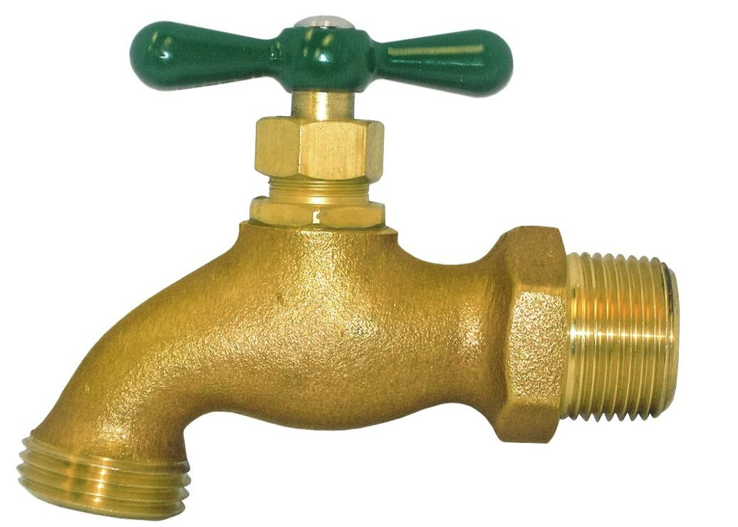 3/4in Brass Water Faucet