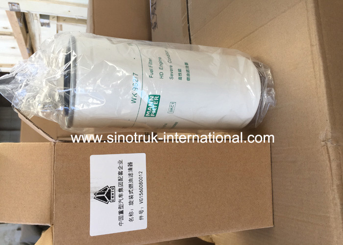 Diesel Engine Truck Spare Parts SINOTRUK Fuel Filter VG1560080012 WK962/7