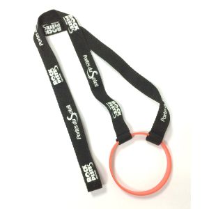  Custom Polyester Breakaway Neck Lanyards With Silicone Wristband Manufactures