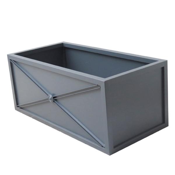 Factory Outlet Customized Planter Pot Commercial Street Flower Box Garden