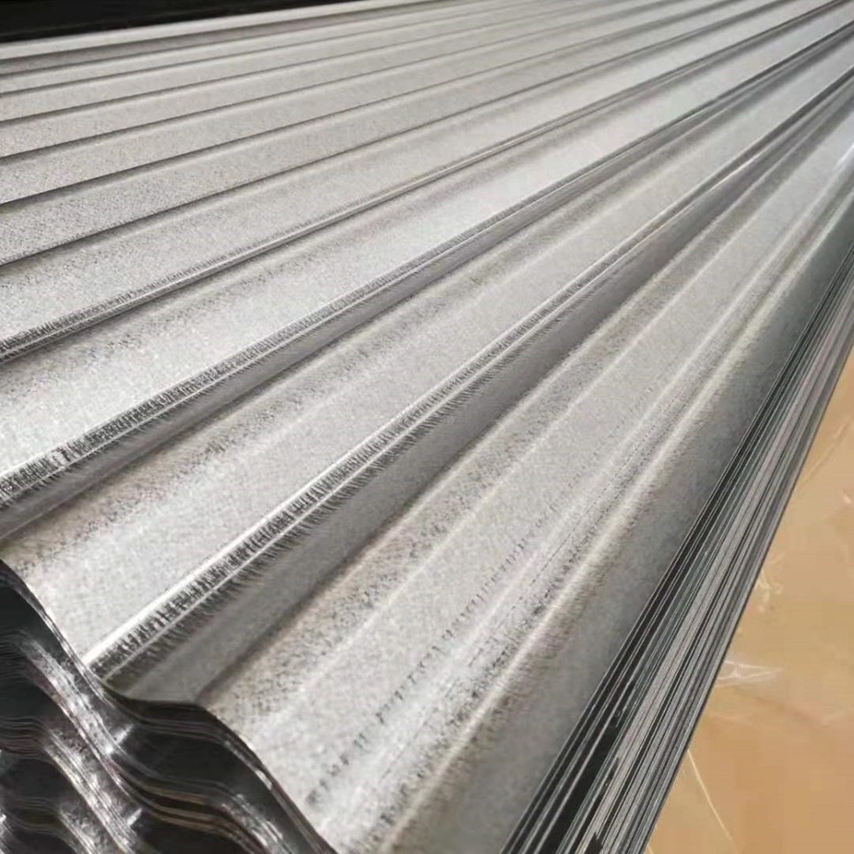 AZ100 Aluzinc IBR Trapezoidal Steel Tiles Galvalume Corrugated Metal Sheets