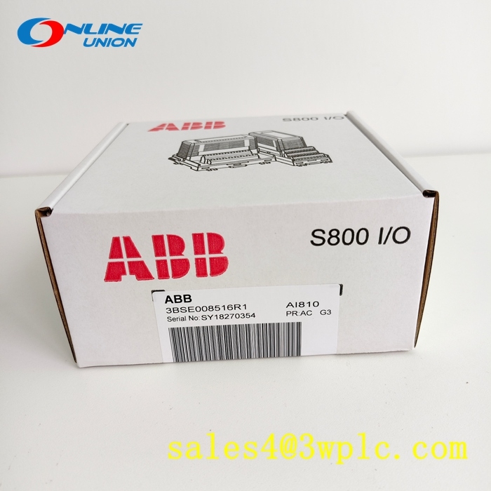3BSE008516R1 ABB AI810 Analog Input 8 ch industrial communication module