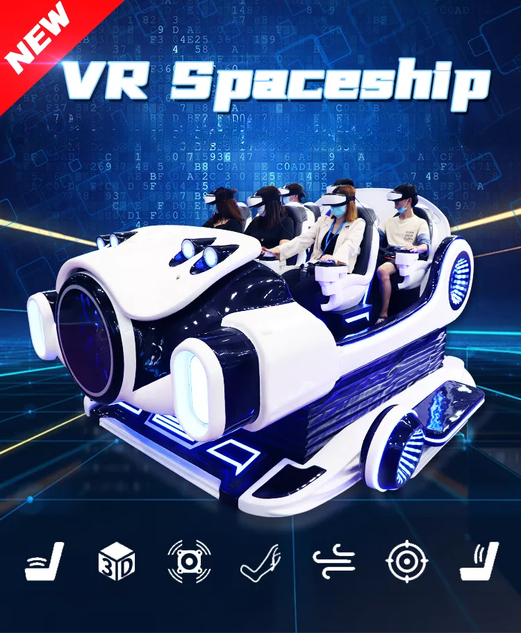 Big Eye Virtual Reality VR Pod 9D Cinema Game Machine with 6Dof Motion Electric Platform