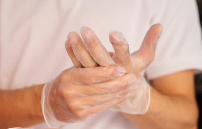 Gloves Pvc Home Use Househand Vinyl Pvc Gloves