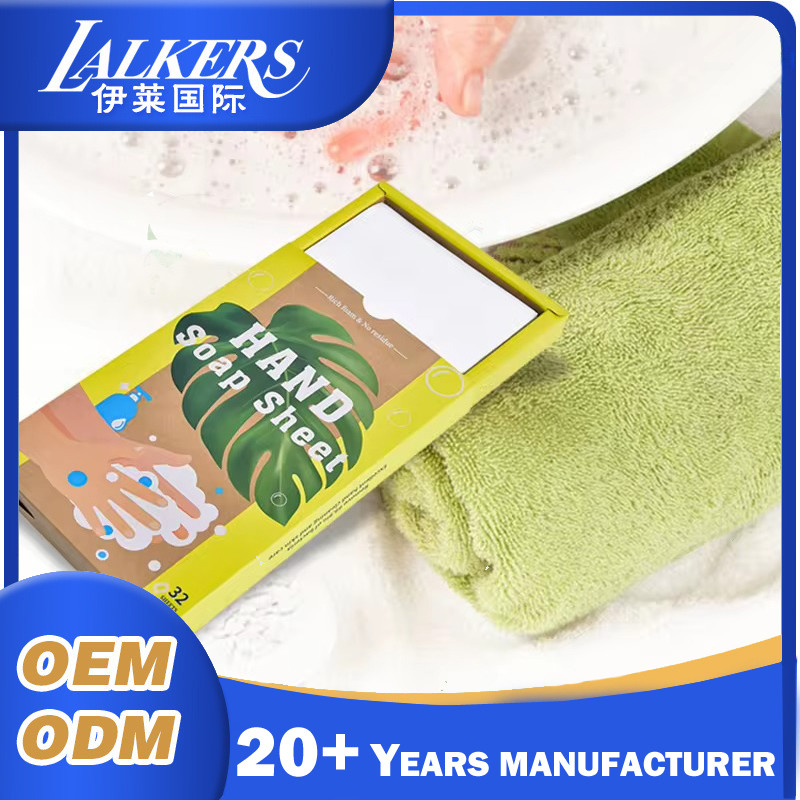Ocean Breeze Hand Soap Sheets Eco Friendly Hand Soap Paper Biodegradable