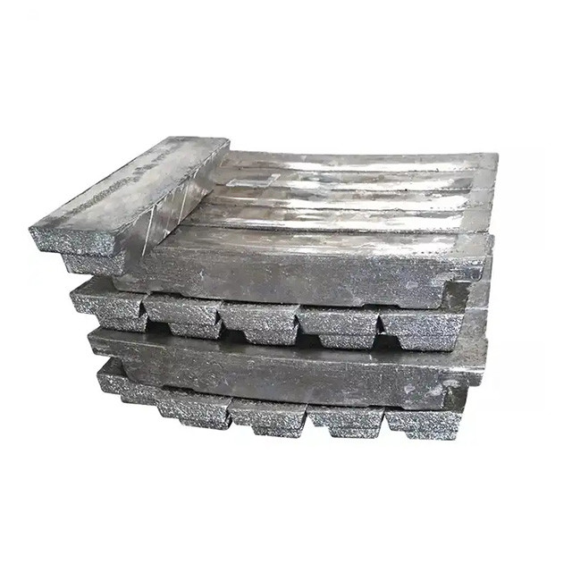 99.9% Pure Lead Bars Corrosion Resistance For Battery Manufacturing