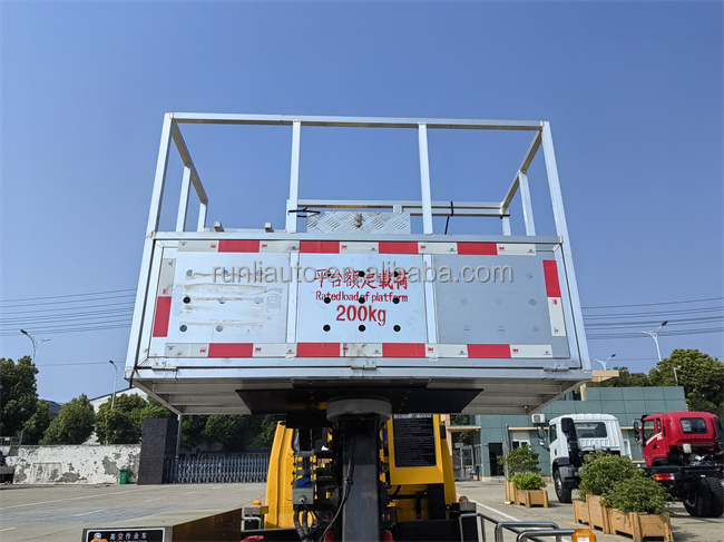 Cheap Price Equip Dongfeng Faw Howo Jmc Jac Manlift Aerial Platform Truck Mounted Vehicle
