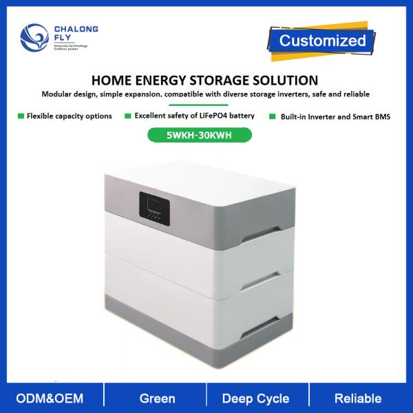 Solar Energy LifePO4 Lithium Ion Battery 5kwh 10kwh 15kwh 20KWH 30KWH with UL