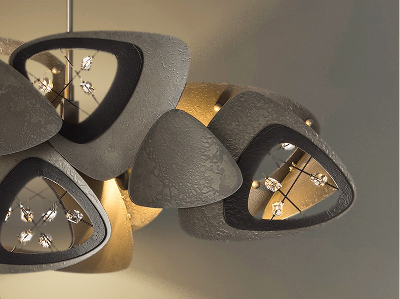 G9 LED Modern Designer Ceiling Lights Pendant Lamps Black Silver Rustproof