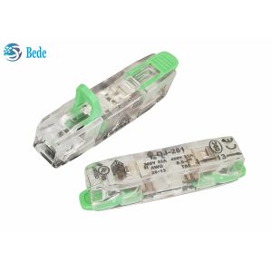 1 Way Quick Terminal Block Universal Wire And Cable Push In Connector Block 450V