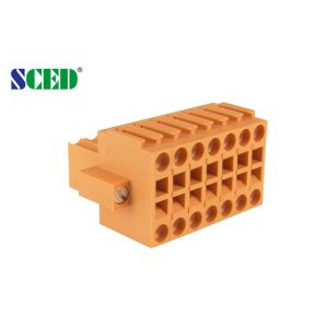  Plug Female Sockets Pitch 3.50mm Plug-in Terminal Block 300V 8A 2 x 2P - 22 x 2P Manufactures