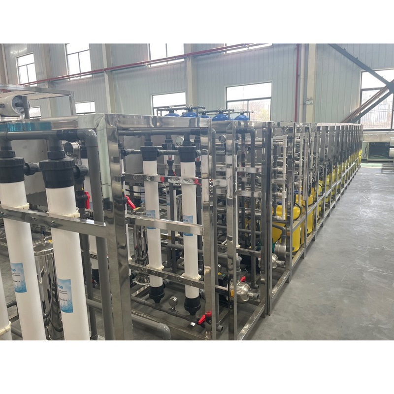 380V / 1.5Kw 2000LPTH Ultrafiltration Water Treatment Machine