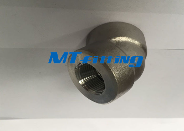 Threaded F91 ASTM A105 Stainless Steel Forged High Pressure Pipe Fittings ASME 16.11