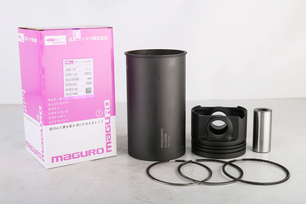 SY410C-8 SY412C-8 Piston Liner Kit For HINO J08E-YA Engine S130B-E0Q61