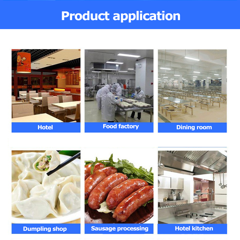 Stainless Steel Commercial Bowl Chopper Machine Meat / Industrial Bowl Cutter 30kg/Batch