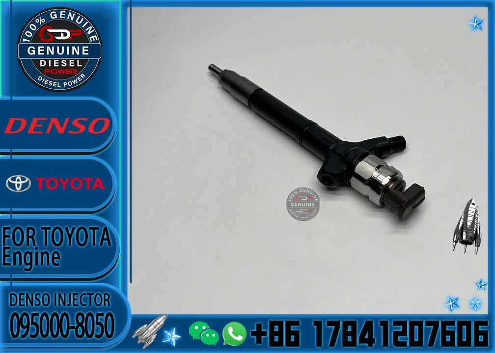 095000-8050 Oil Fuel Injector 0950008050 Nozzle Injector Diesel Fuel Engine Injector 095000-8050 for TOYOTA 1VD-FT